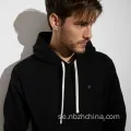 Mens Kangaroo Pocket Brodery Pullover Hoodies